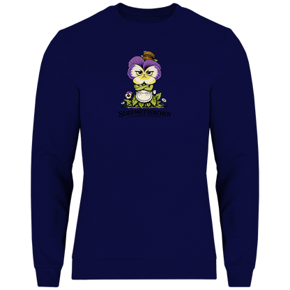 Herren Sweatshirt Stiefmütterchen