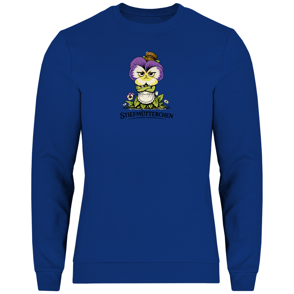 Herren Sweatshirt Stiefmütterchen