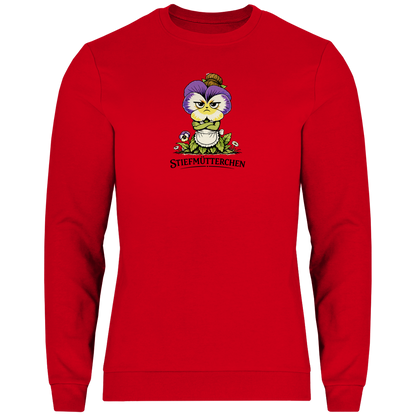 Herren Sweatshirt Stiefmütterchen
