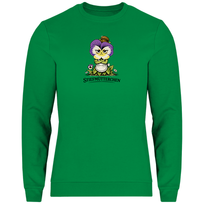 Herren Sweatshirt Stiefmütterchen