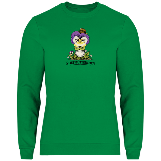 Herren Sweatshirt Stiefmütterchen