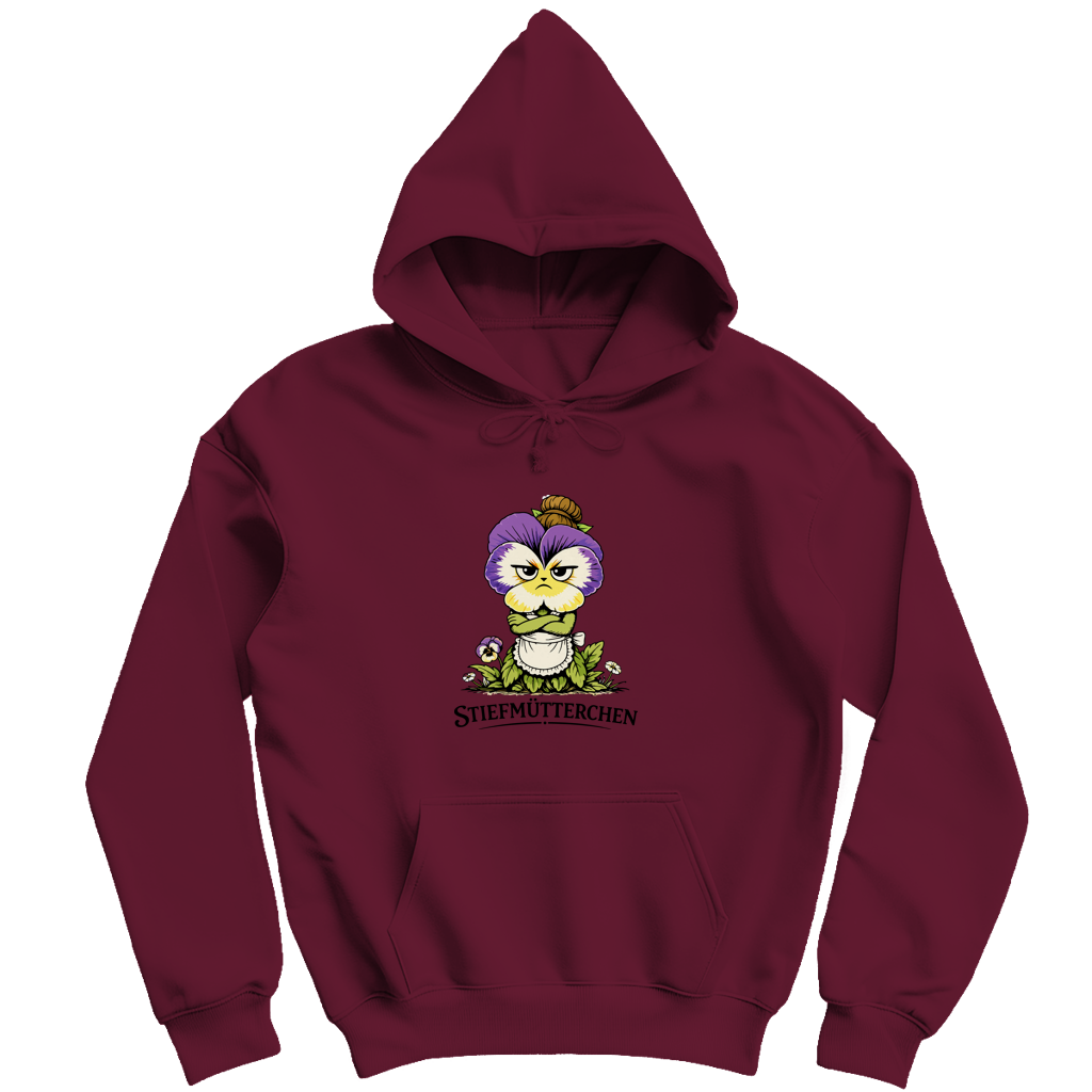 Herren Hoodie Stiefmütterchen