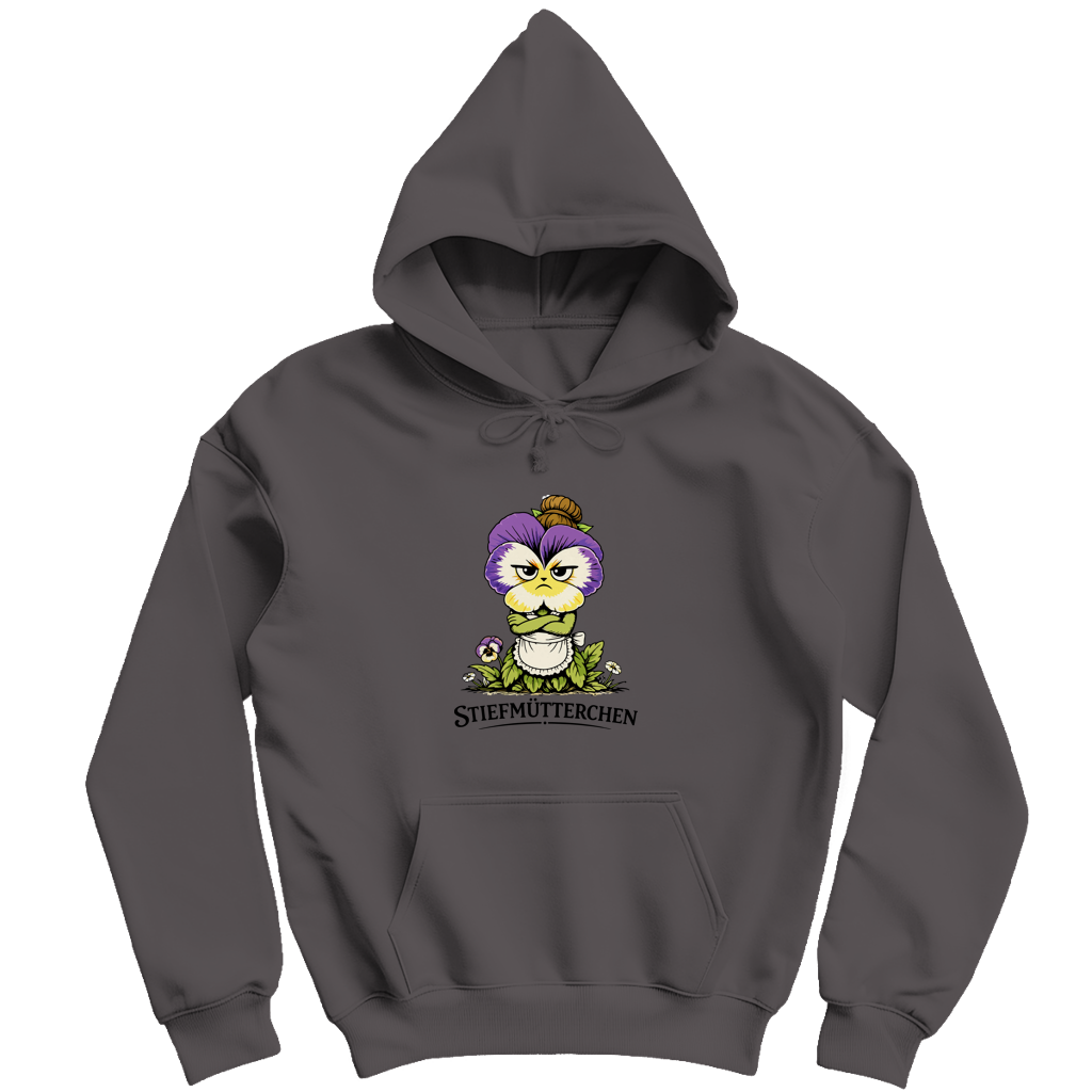 Herren Hoodie Stiefmütterchen