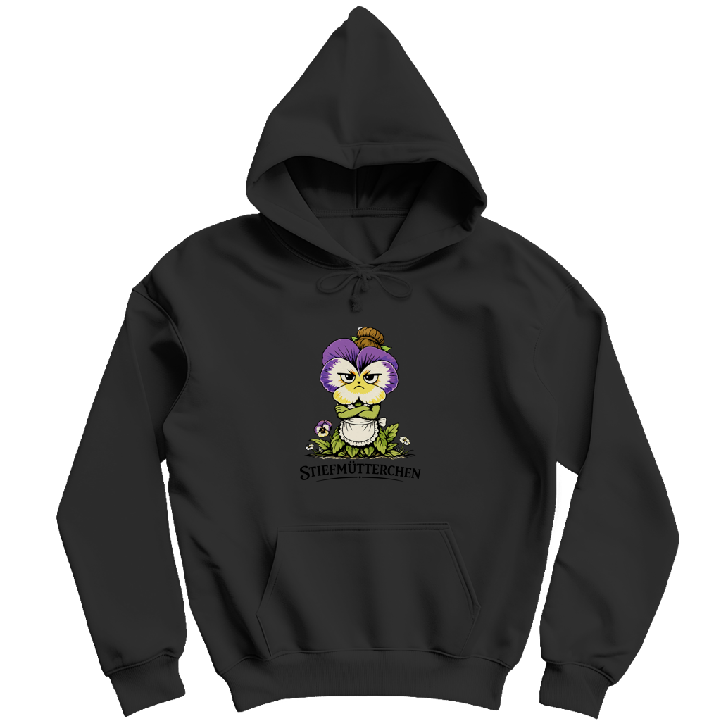 Herren Hoodie Stiefmütterchen
