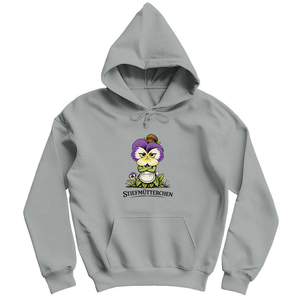 Herren Hoodie Stiefmütterchen