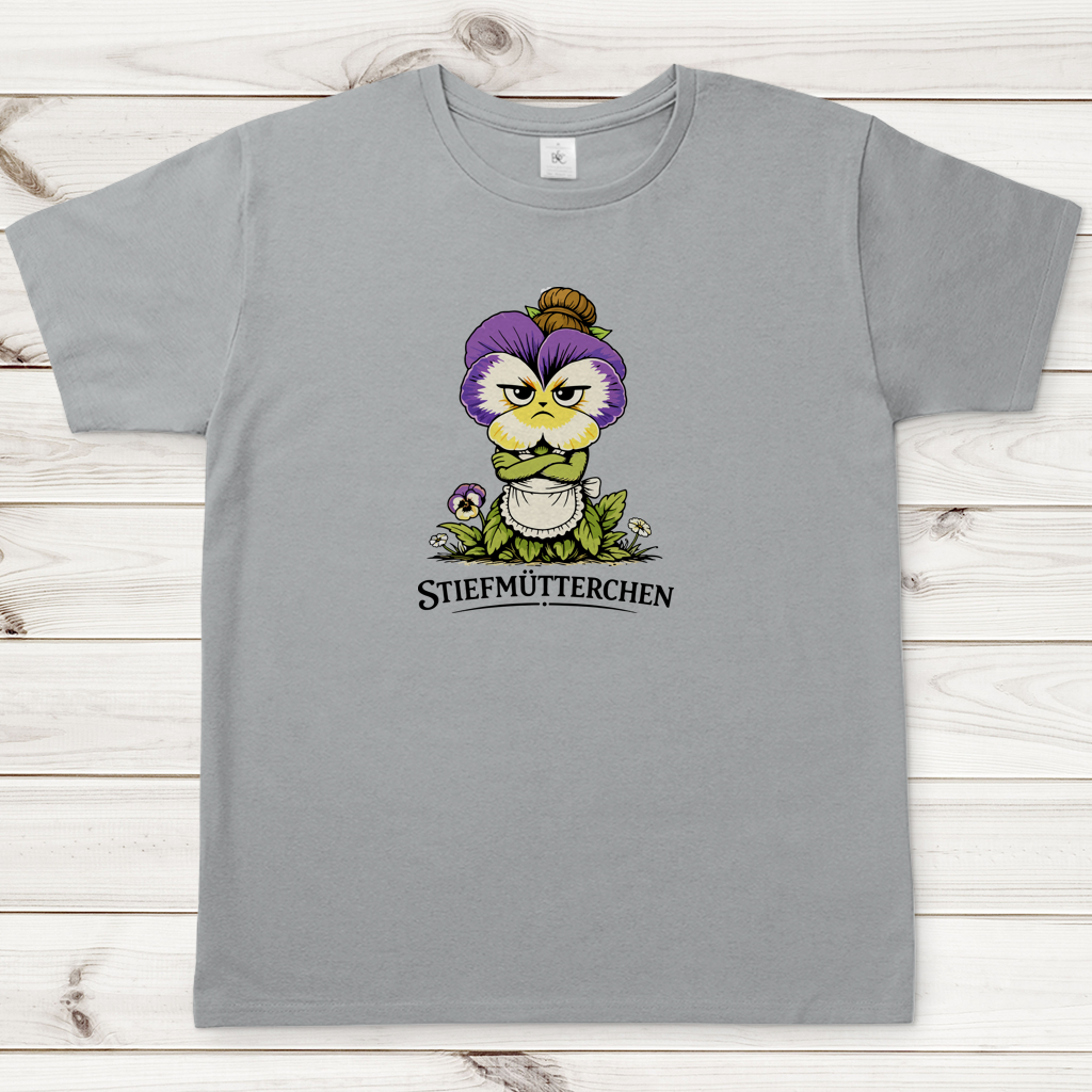 Herren T-Shirt Stiefmütterchen