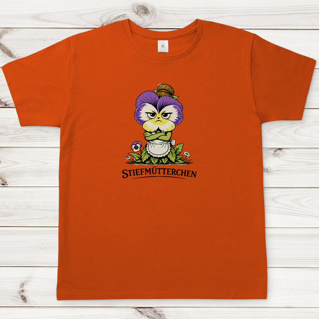Herren T-Shirt Stiefmütterchen