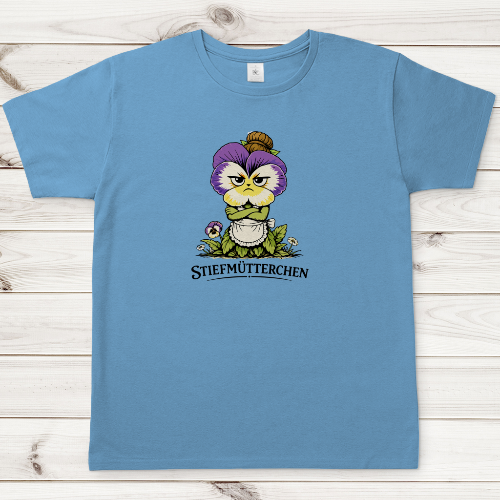 Herren T-Shirt Stiefmütterchen