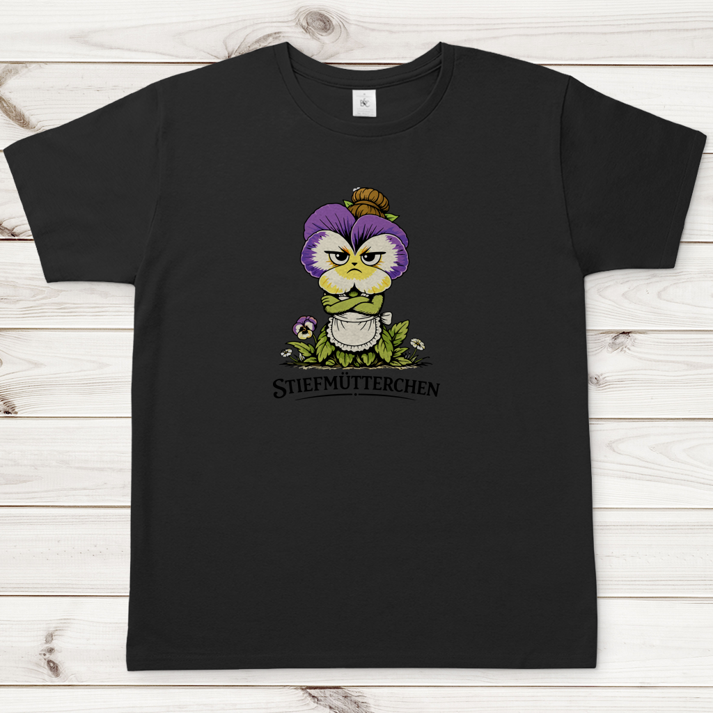 Herren T-Shirt Stiefmütterchen
