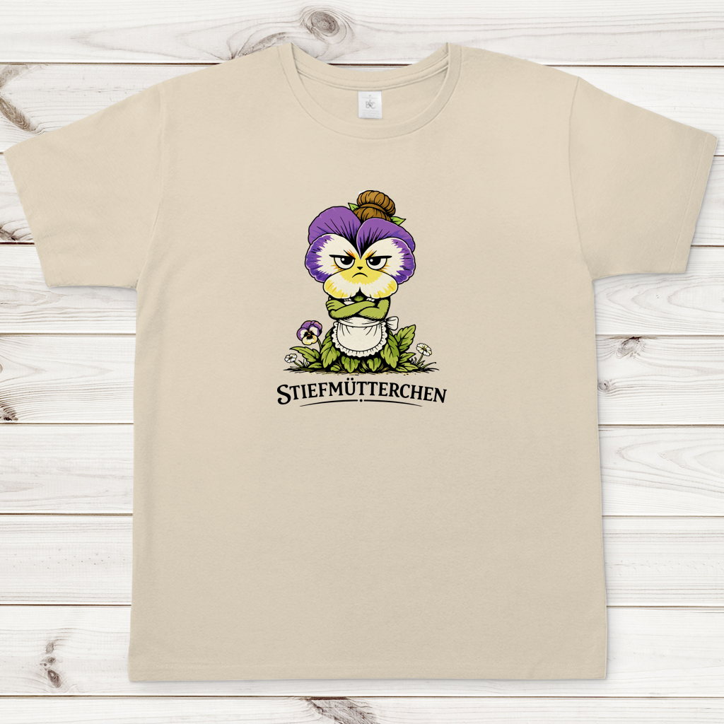 Herren T-Shirt Stiefmütterchen