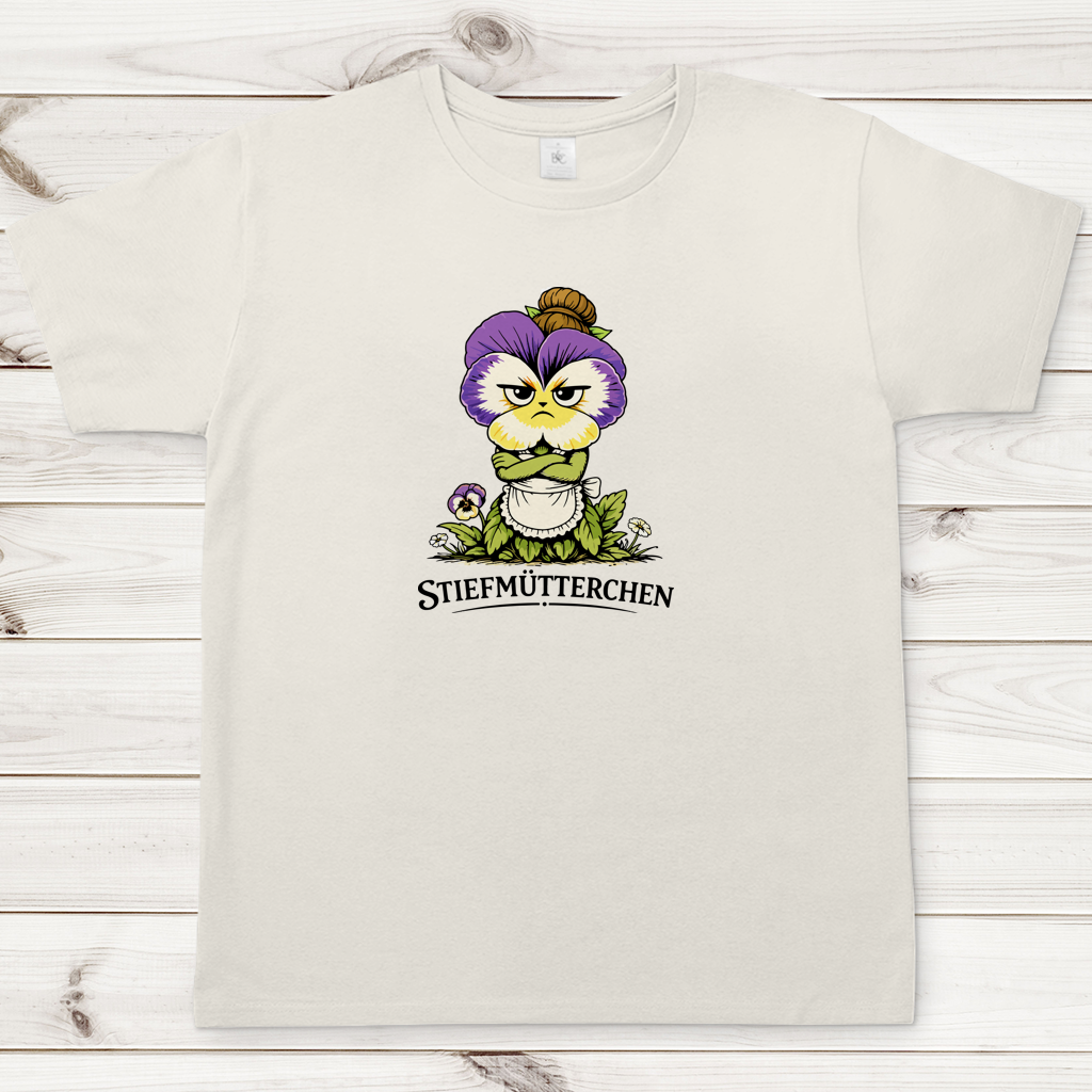 Herren T-Shirt Stiefmütterchen