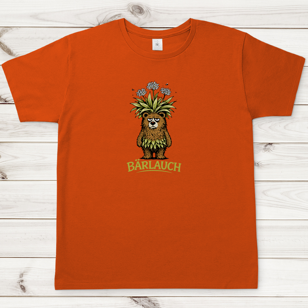 Herren T-Shirt Bärlauch