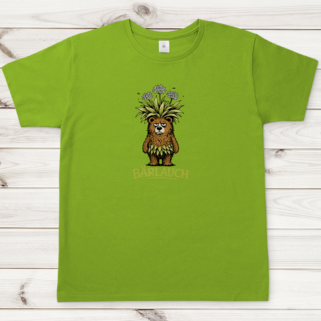 Herren T-Shirt Bärlauch