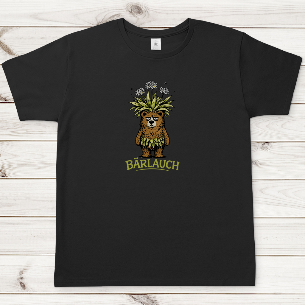 Herren T-Shirt Bärlauch