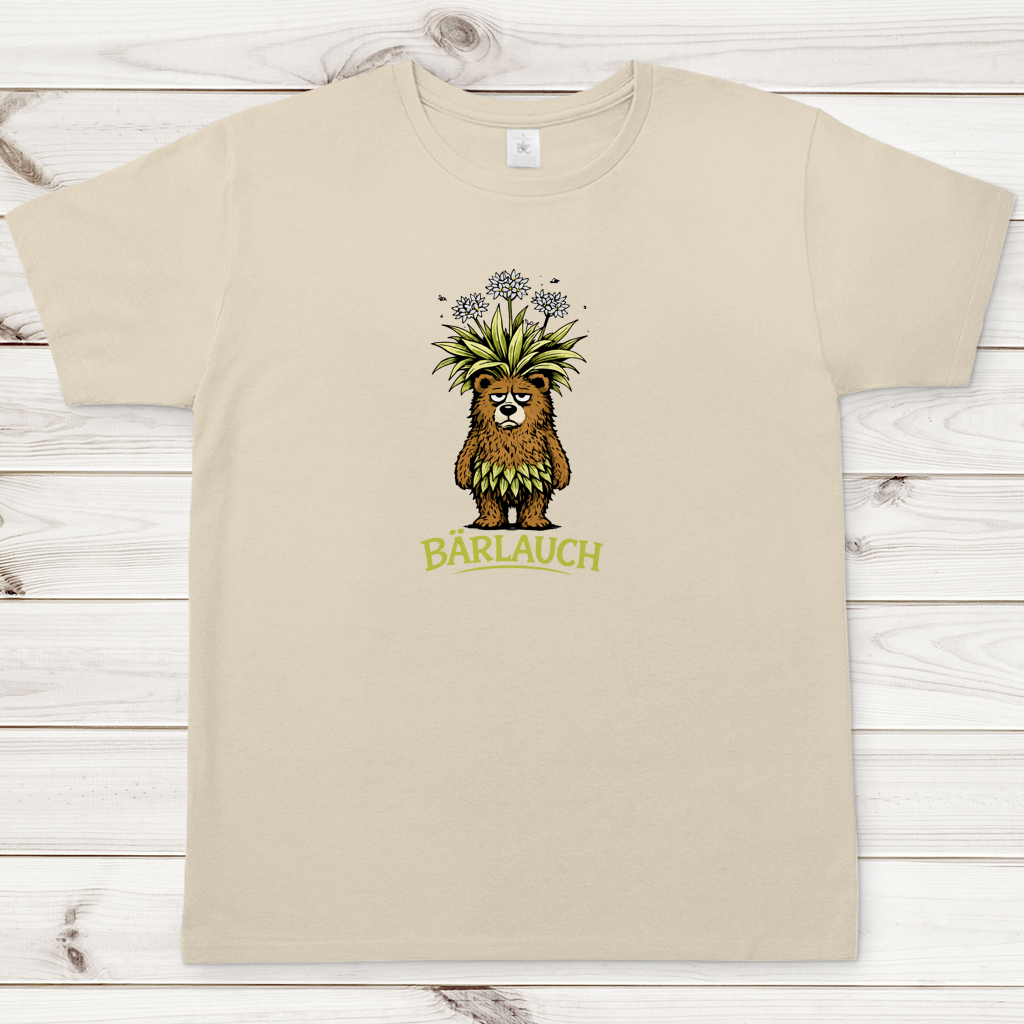 Herren T-Shirt Bärlauch