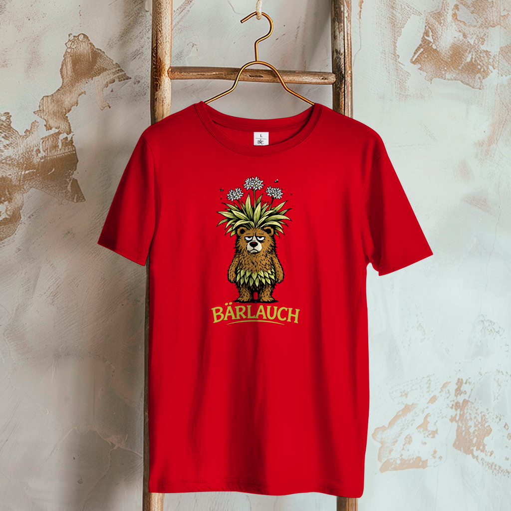 Damen T-Shirt Bärlauch