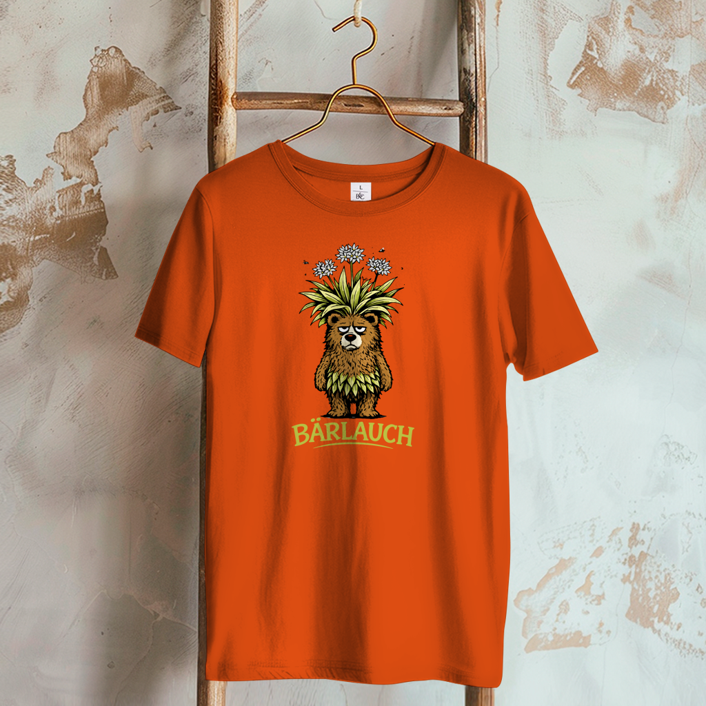Damen T-Shirt Bärlauch
