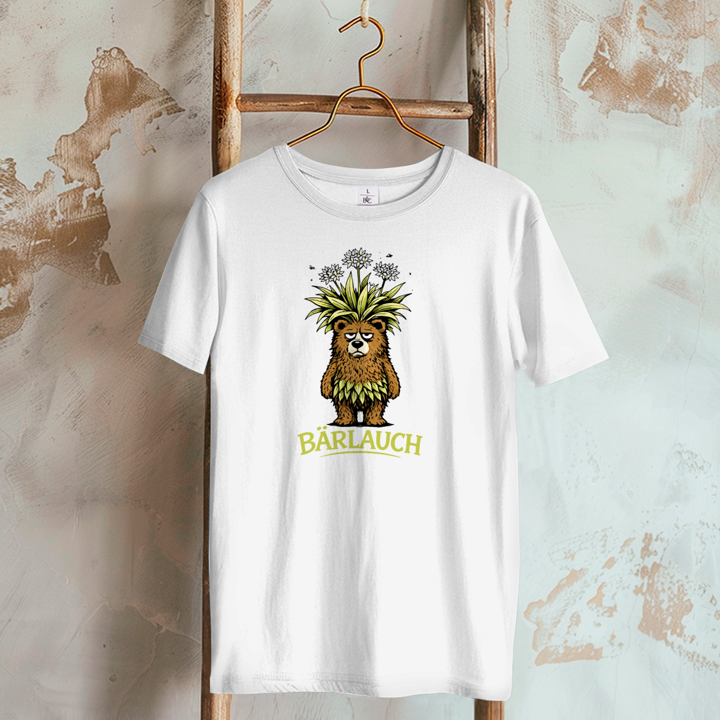Damen T-Shirt Bärlauch