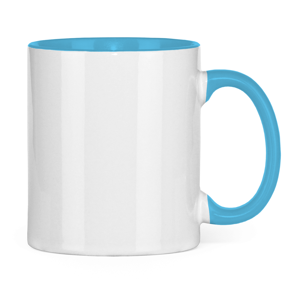 Tasse zweifarbig Bärlauch