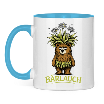 Tasse zweifarbig Bärlauch
