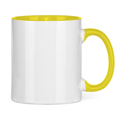 Tasse zweifarbig Bärlauch