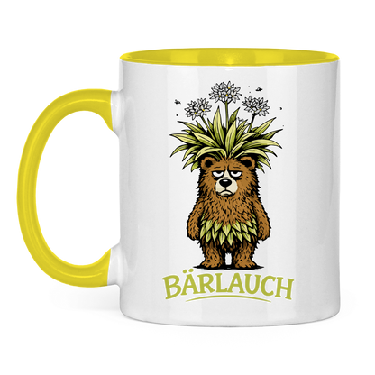Tasse zweifarbig Bärlauch