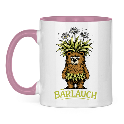 Tasse zweifarbig Bärlauch