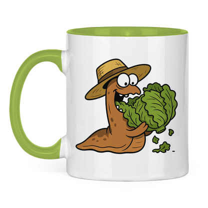 Tasse zweifarbig Salaträuberschnecke