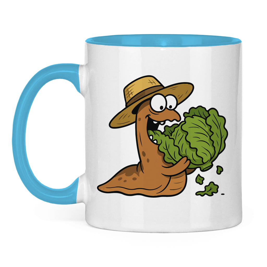 Tasse zweifarbig Salaträuberschnecke