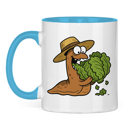 Tasse zweifarbig Salaträuberschnecke