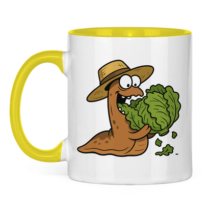 Tasse zweifarbig Salaträuberschnecke