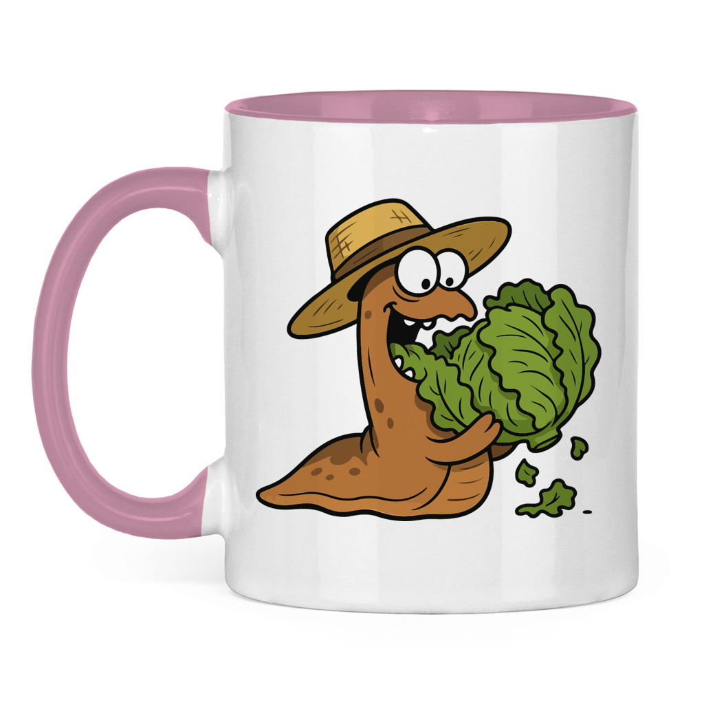 Tasse zweifarbig Salaträuberschnecke