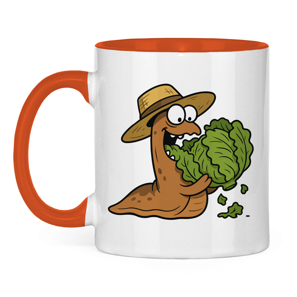 Tasse zweifarbig Salaträuberschnecke