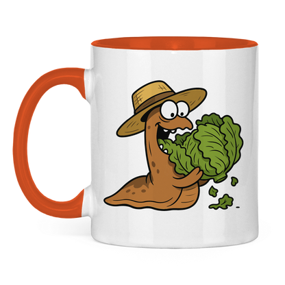 Tasse zweifarbig Salaträuberschnecke