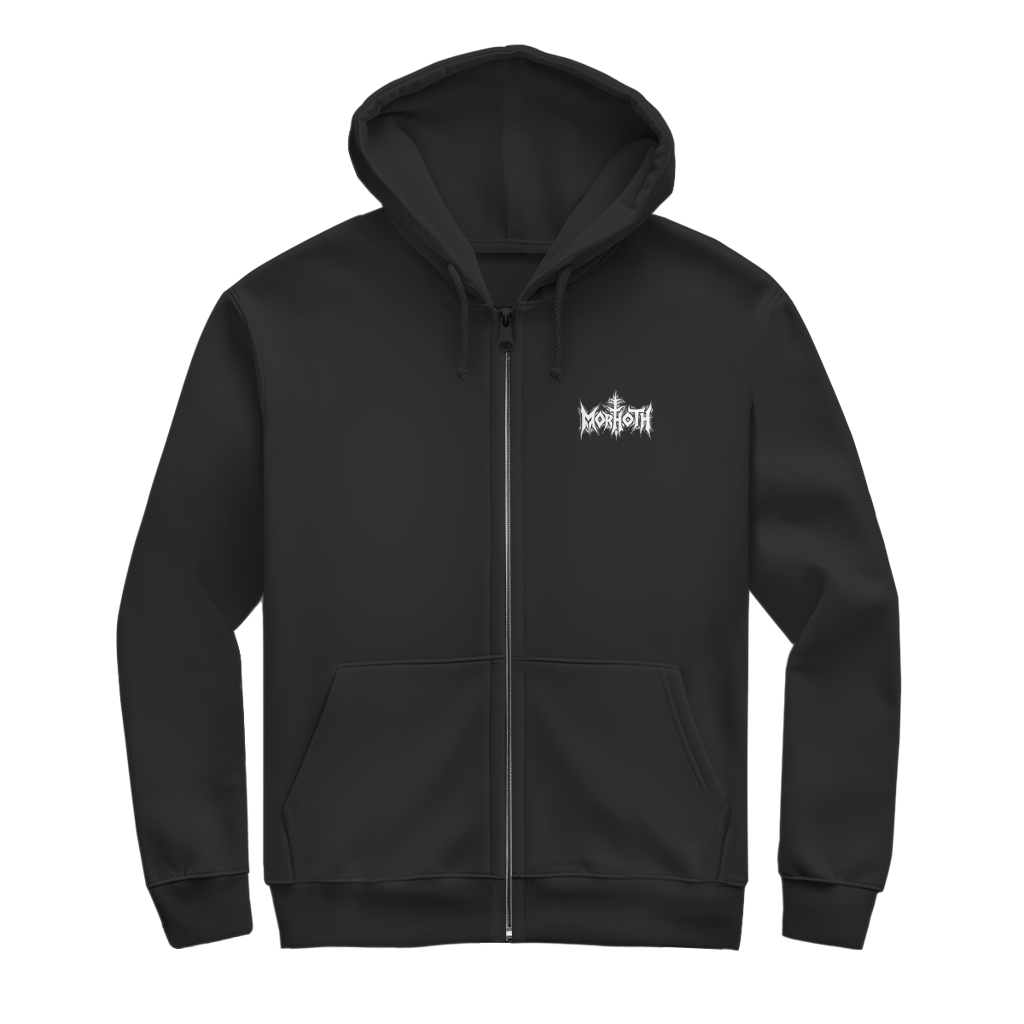 Herren Zipper Hoodie Hooded Bearded Unbothered