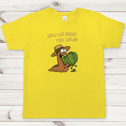 Herren T-Shirt Now We Have The Salad