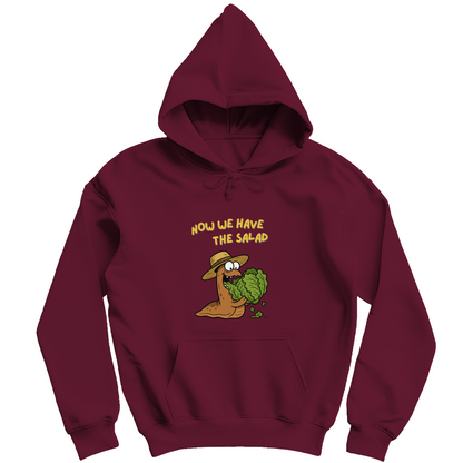 Herren Hoodie Now We Have The Salad