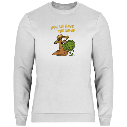 Herren Sweatshirt Now We Have The Salad