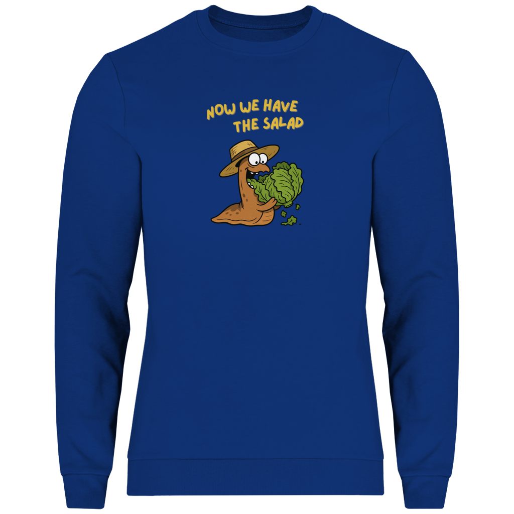 Herren Sweatshirt Now We Have The Salad