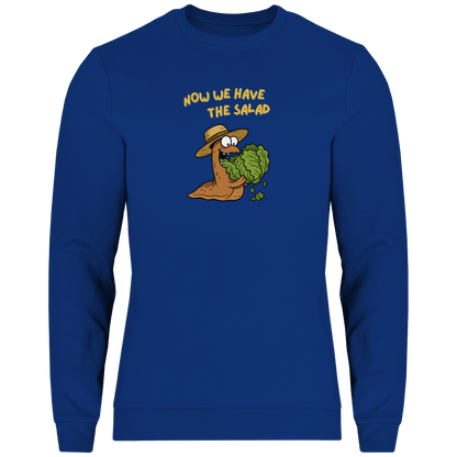 Herren Sweatshirt Now We Have The Salad