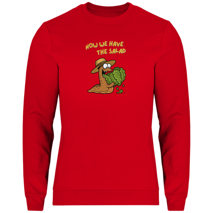 Herren Sweatshirt Now We Have The Salad
