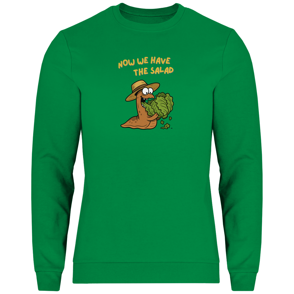Herren Sweatshirt Now We Have The Salad
