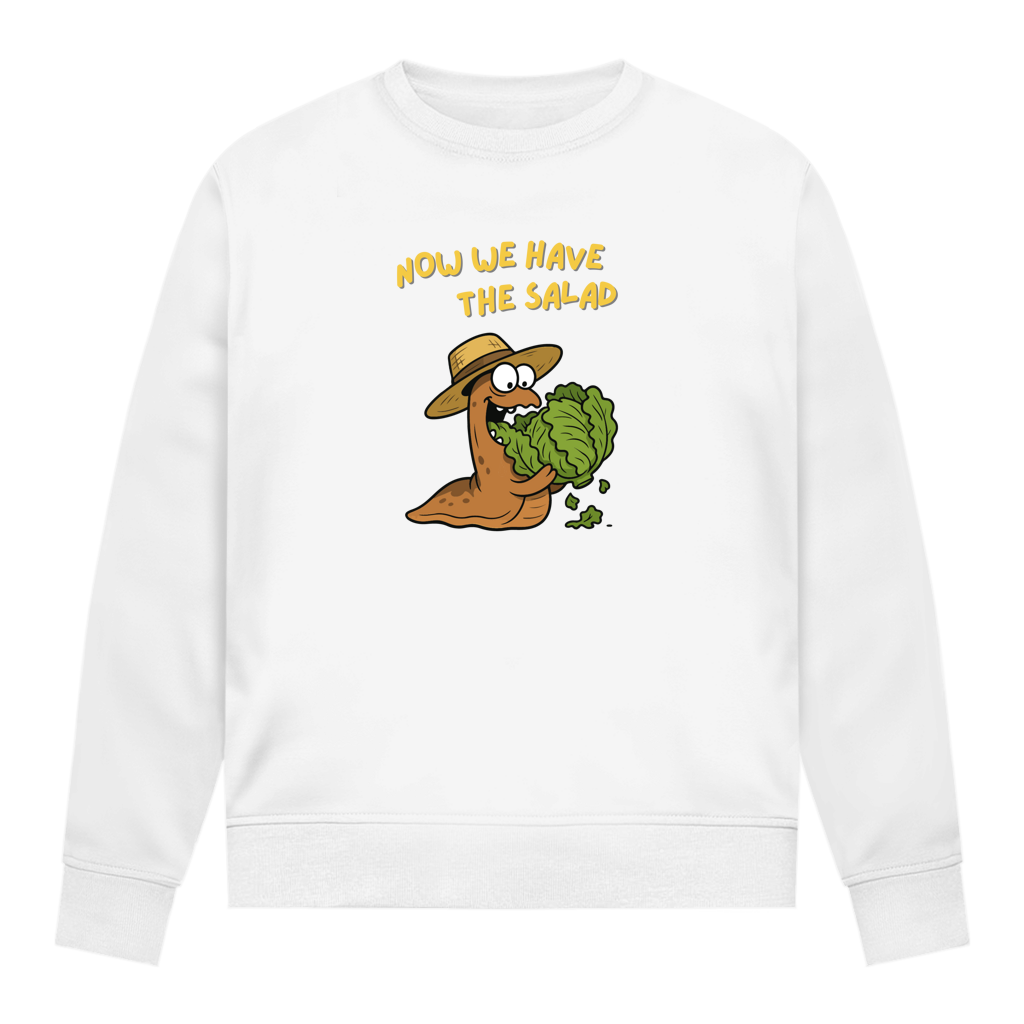 Damen Sweatshirt Now We Have The Salad