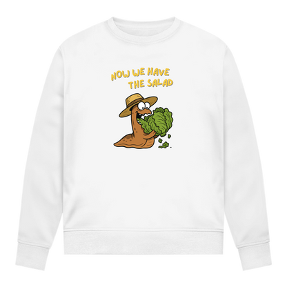 Damen Sweatshirt Now We Have The Salad