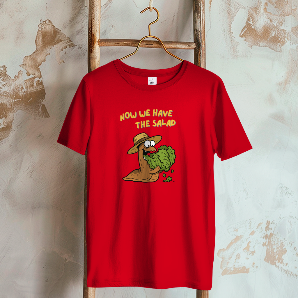 Damen T-Shirt Now We Have The Salad