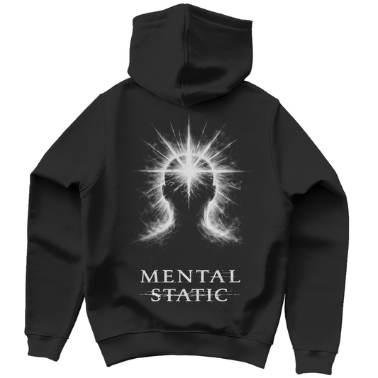 Herren Hoodie Mental Static