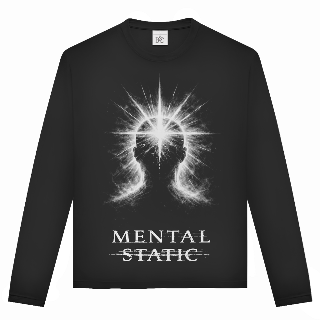 Unisex Langarmshirt Mental Static