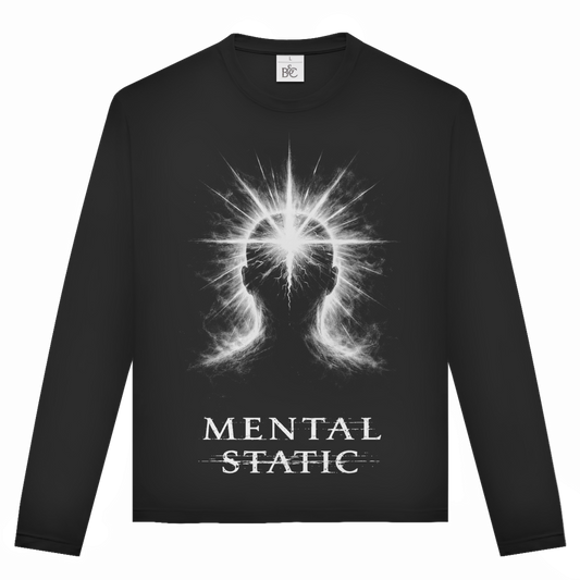 Unisex Langarmshirt Mental Static
