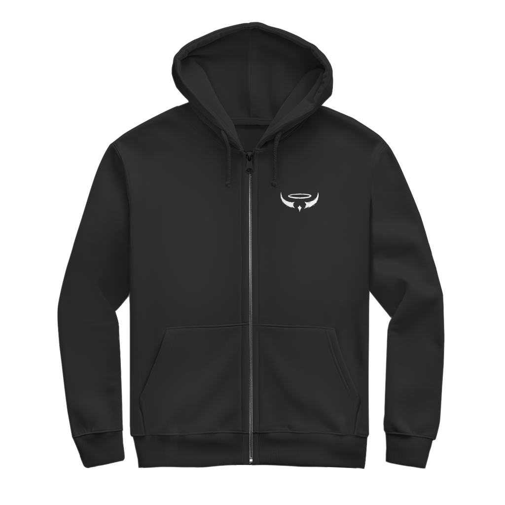 Herren Zipper Hoodie Mental Static