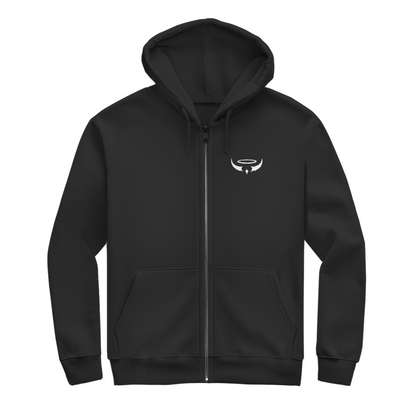 Herren Zipper Hoodie Mental Static